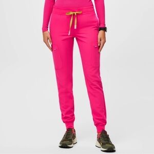 Women’s Shocking Pink Zamora- Large Tall
Jogger Scrub Pants
